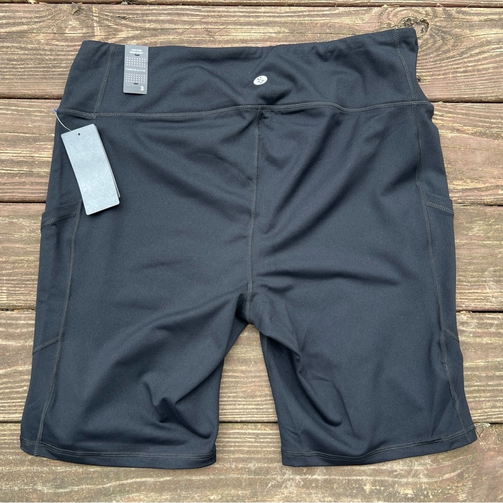 Torrid Active Womens Black Minimalist Casual Athletic Workout Biker Shorts|Sz:3X - Picture 2 of 15